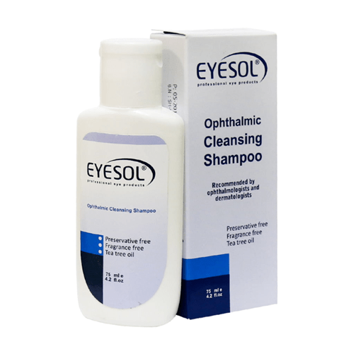 شامپو شستشوی پلک و مژه آیسول حجم 125 میلی لیتر